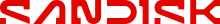 logo de la marque Sandisk