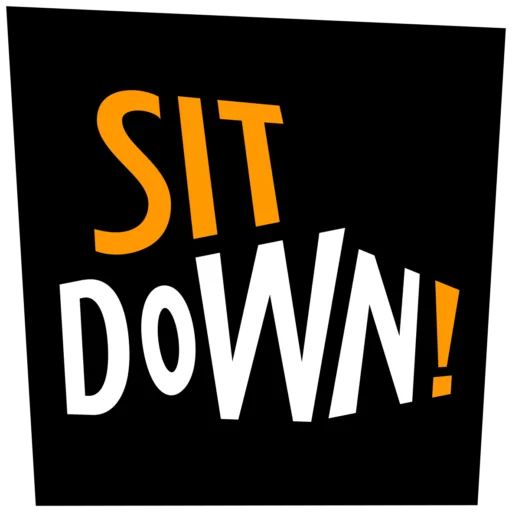 logo de la marque Sit Down!
