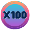 Lot de 100 unités Logo_X100_Pack