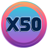 Lot de 50 unités Logo_X50_Pack