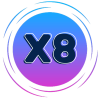 Lot de 8 unités Logo_X8_Pack