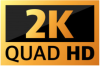 Résolution Quad HD 1440p Logo Résolution Quad HD 1440p