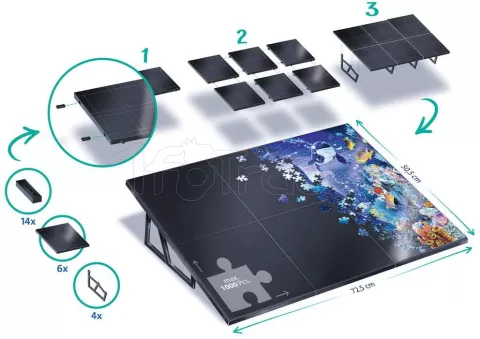 Photo de Accessoire Puzzle Ravensburger : Chevalet à Puzzle