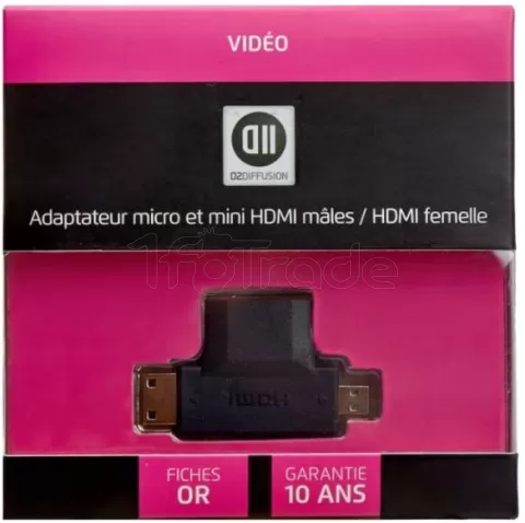 Adaptateur HDMI vers VGA D2 Diffusion