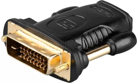 Photo de Adaptateur Goobay HDMI femelle (Type A) 1.2 vers DVI-D mâle (Noir)