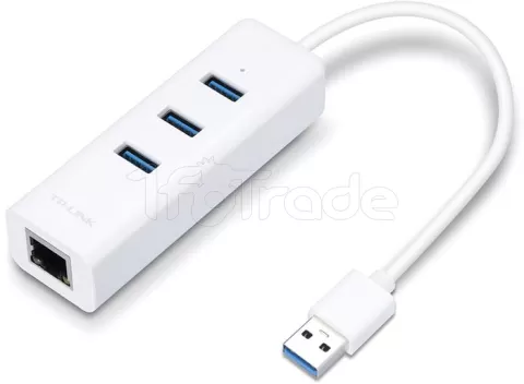 Photo de Adaptateur RJ45 / USB-A 3.0 TP-Link UE330 (Blanc)