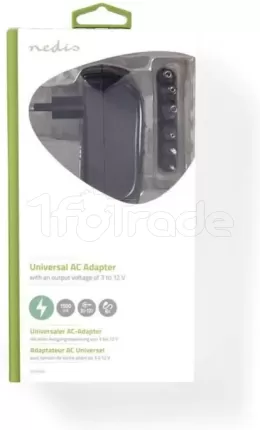 Photo de Adaptateur Secteur Universel Nedis 3-12V 2A (Noir)