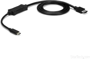 Photo de Adaptateur Startech Flexstor USB Type C vers eSATA 1m (Noir)