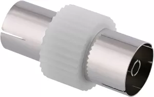 Photo de Adaptateur T'nB Coaxial 9.5mm vers 9mm F/F (Blanc)