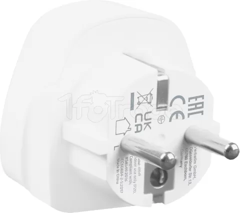 Photo de Adaptateur universel de voyage Verbatim Monde-Europe (Blanc)