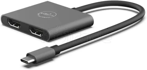 Photo de Adaptateur USB 3.0 Type C Mobility Lab vers HDMI, USB Type C et A (Gris)