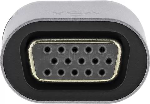 Photo de Adaptateur USB Type C T'nB iClick vers VGA Full HD (Argent)
