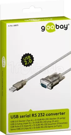Photo de Adaptateur USB vers Série Goobay