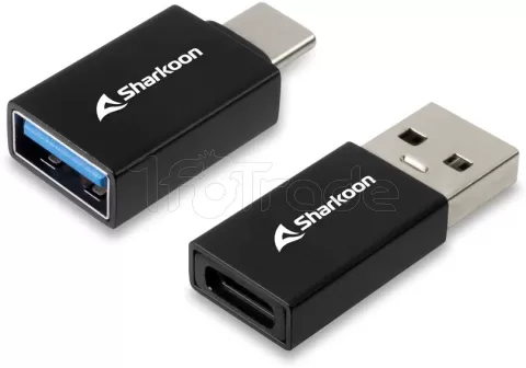 Adaptateurs USB 3.0 Sharkoon OfficePal (Noir) pour professionnel