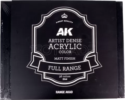Photo de Ak Interactive - Artiste Dense Color Deluxe Case Range (AKAD100 + AKAD110)