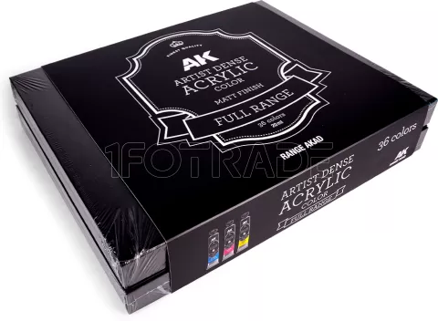 Photo de Ak Interactive - Artiste Dense Color Deluxe Case Range (AKAD100 + AKAD110)