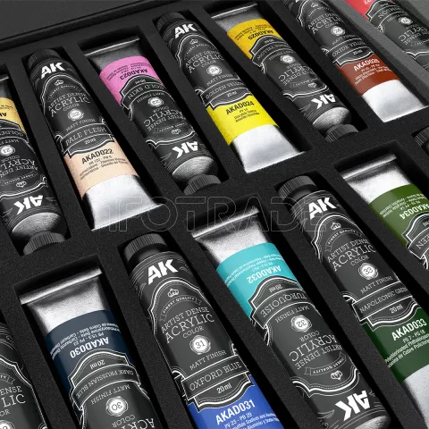 Photo de Ak Interactive - Artiste Dense Color Deluxe Edition Box Exp 01