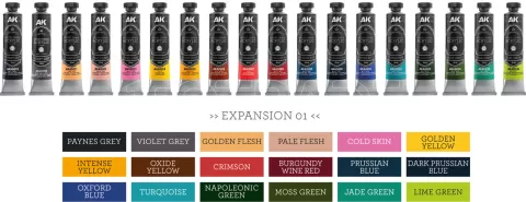 Photo de Ak Interactive - Artiste Dense Color Deluxe Edition Box Exp 01
