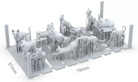 Photo de Ak Interactive - Basing Bitz : Cats