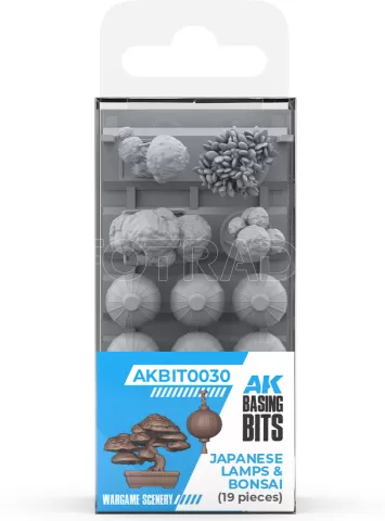 Photo de Ak Interactive - Basing Bitz : Japanese Lamps & Bonsai