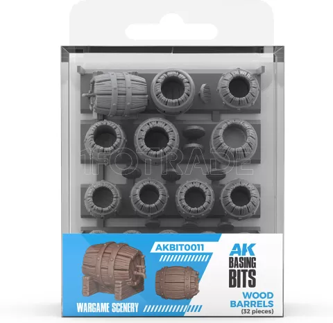 Photo de Ak Interactive - Basing Bitz : Wood Barrels