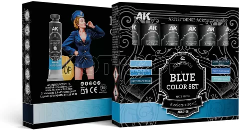 Photo de Ak Interactive - Blue Color Set