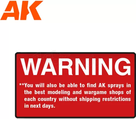 Photo de Ak Interactive Bombe sous-couche - Aérosol Rust (150mL)