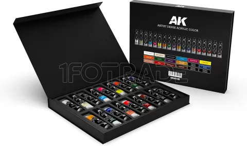 Photo de Ak Interactive - Deluxe Case Artiste Dense Color