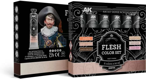 Photo de Ak Interactive - Flesh Color Set