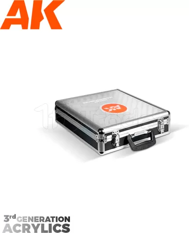 Photo de Ak Interactive Malette de Peinture - 100 Couleurs 3Gen-Colors
