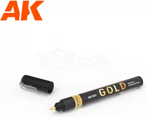 Photo de Ak Interactive - Metallic Markers (4 Markers)