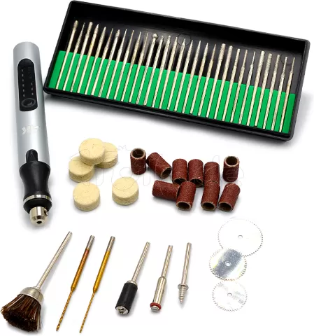 Photo de Ak Interactive - Outil Rotatif sans Fil avec Accessoires