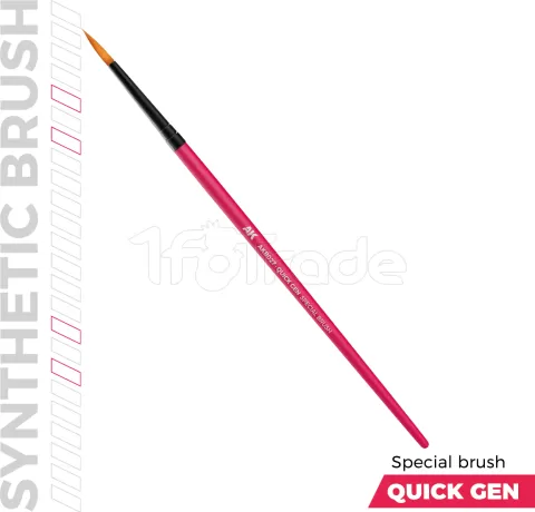 Photo de AK Interactive Pinceau Synthetique - Quick Gen Special Brush