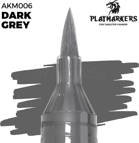 Photo de Ak Interactive - Playmarker Dark Grey