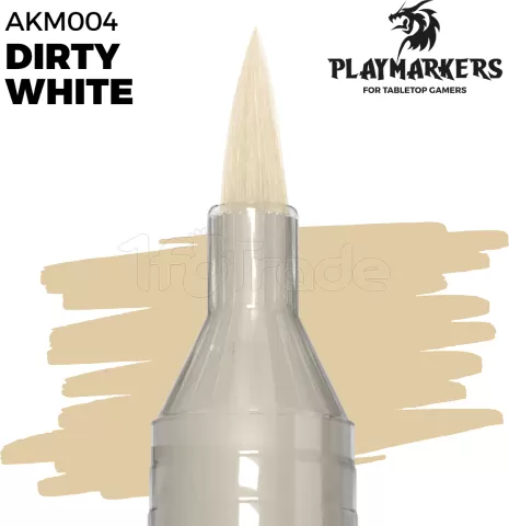 Photo de Ak Interactive - Playmarker Dirty White