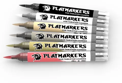 Photo de Ak Interactive - Playmarker Set Skeletons & Zombies (6 Markers)