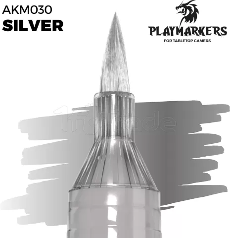 Photo de Ak Interactive - Playmarker Silver