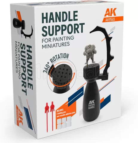 Photo de Ak Interactive - Poignee de Peinture avec Support