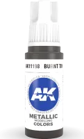 Photo de Ak Interactive Pot de Peinture - Burnt Tin (17 ml)