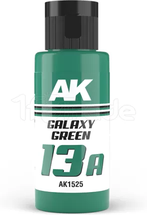Photo de Ak Interactive Pot de Peinture Dual Exo - 13A Galaxy Green (60 ml)