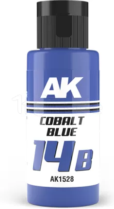 Photo de Ak Interactive Pot de Peinture Dual Exo - 14B Cobalt Blue (60 ml)