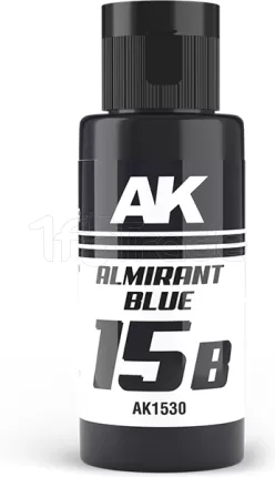 Photo de Ak Interactive Pot de Peinture Dual Exo - 15B Almirant Blue (60 ml)