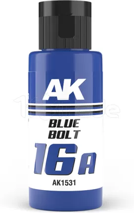 Photo de Ak Interactive Pot de Peinture Dual Exo - 16A Blue Bolt (60 ml)