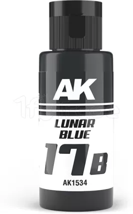 Photo de Ak Interactive Pot de Peinture Dual Exo - 17B Lunar Blue (60 ml)