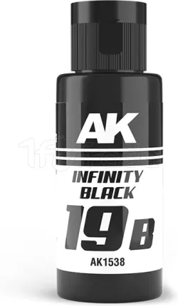Photo de Ak Interactive Pot de Peinture Dual Exo - 19B Infinity Black (60 ml)