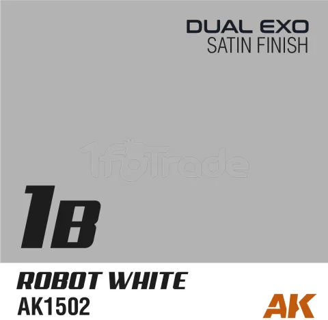 Photo de Ak Interactive Pot de Peinture Dual Exo - 1B Robot White (60 ml)