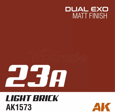 Photo de Ak Interactive Pot de Peinture Dual Exo - 23A Light Brick (60 ml)