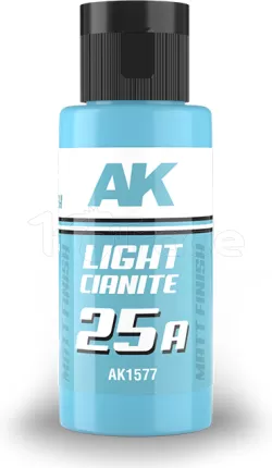 Photo de Ak Interactive Pot de Peinture Dual Exo - 25A Light Cianite (60 ml)