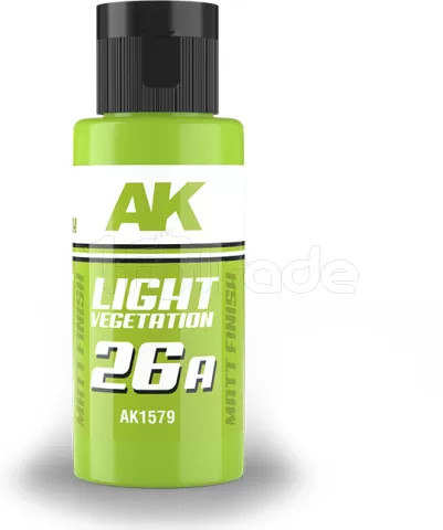 Photo de Ak Interactive Pot de Peinture Dual Exo - 26A Light Vegetation (60 ml)