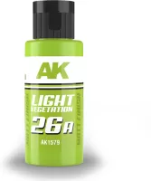 Photo de Ak Interactive Pot de Peinture Dual Exo - 26A Light Vegetation (60 ml)